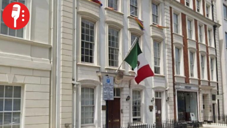 Investigan estancia de hijo de Ebrard en embajada de México en Reino Unido
