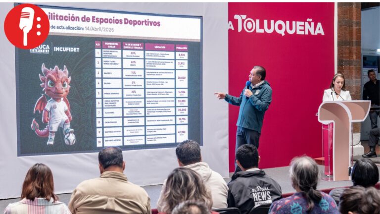 Toluca refuerza infraestructura deportiva con inversión histórica rumbo al Mundial 2026