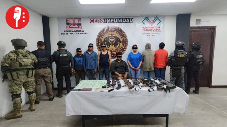 Cae grupo armado en Chiapas: detienen a 7 por ataque a policías en Jiquipilas