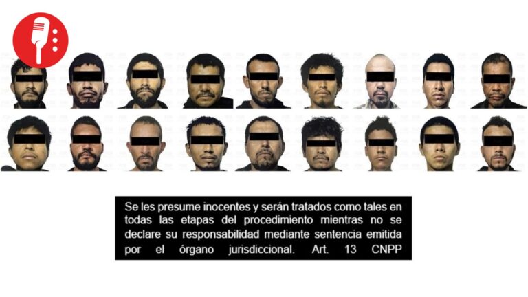 FGR logra vinculación contra 18 detenidos armados en Nayarit tras enfrentamiento con fuerzas federales