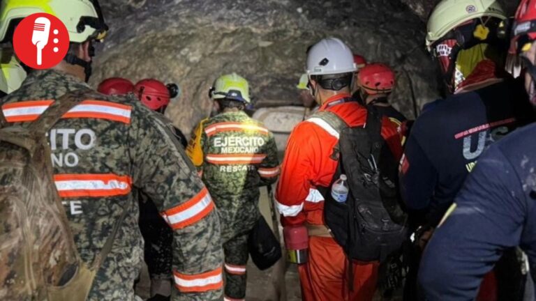 Hallan sin vida a tercer minero; continúa rescate del último atrapado en mina de Santa Fe