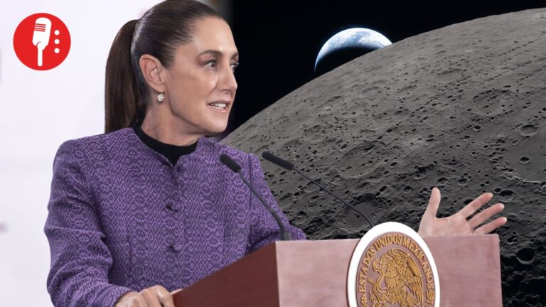 Sheinbaum destaca misión de Artemis II, pero cuestiona gasto espacial frente a pobreza global