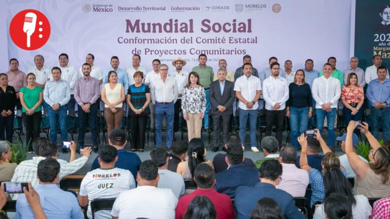 Morelos busca reconstruir el tejido social rumbo al Mundial 2026 con 47 obras