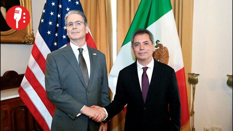 Edgar Amador se reúne con secretario del Tesoro de EUA para revisión del T-MEC