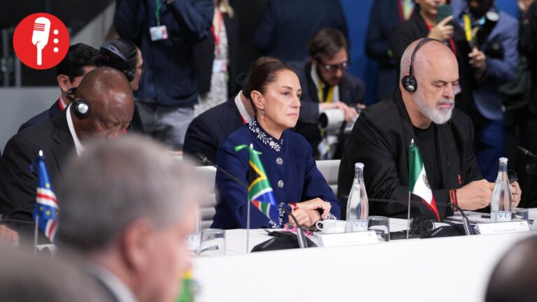 Sheinbaum propone “sembrar vida” y redirigir gasto militar en cumbre global