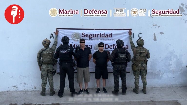 Detienen a dos integrantes de Los Chapitos tras operativo en Mazatlán, Sinaloa