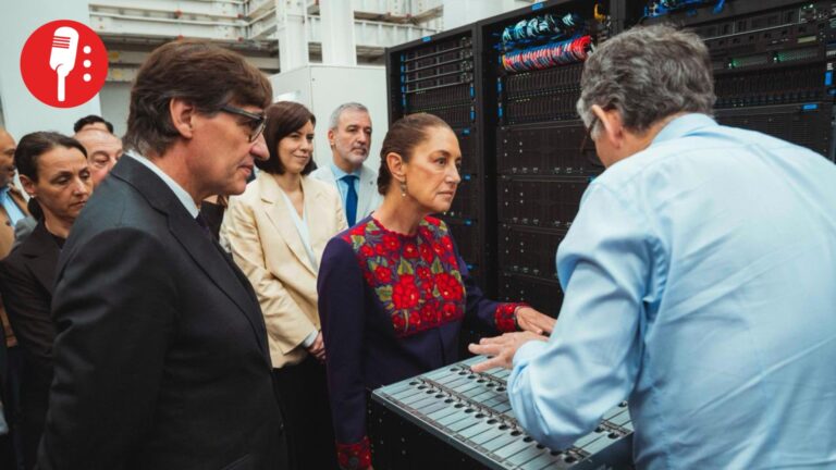 Sheinbaum visita supercomputadora en Barcelona; impulsa alianza tecnológica