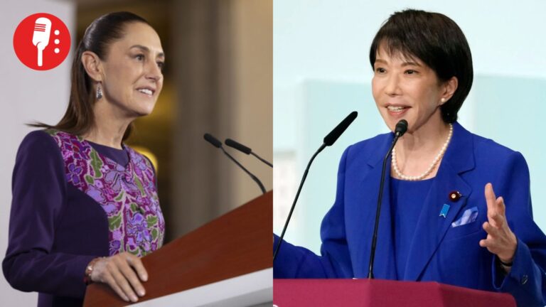 Sheinbaum sostiene diálogo con Sanae Takaichi, primera ministra de Japón
