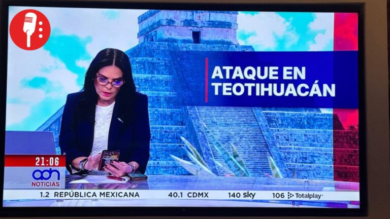 TV Azteca desinforma y muestra pirámide de Chichén Itzá en vez de Teotihuacán