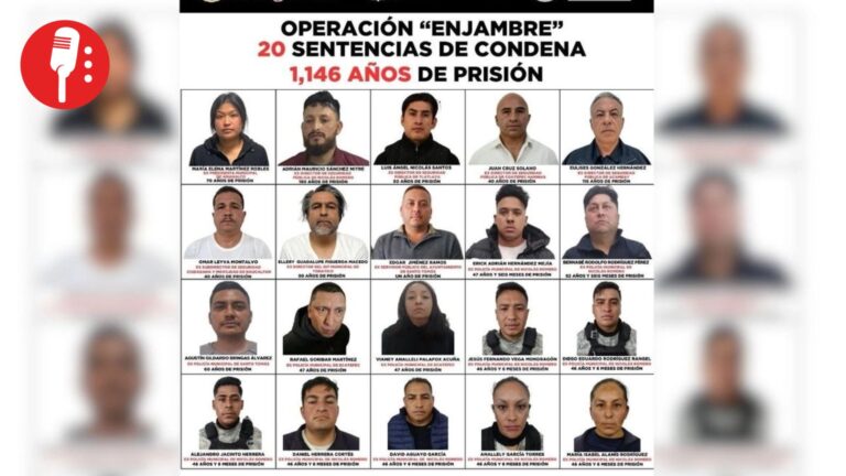 Operación Enjambre suma más de mil años de cárcel en sentencias a 20 personas