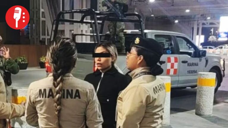 Marina detiene a mujer extranjera con droga oculta en su maquillaje