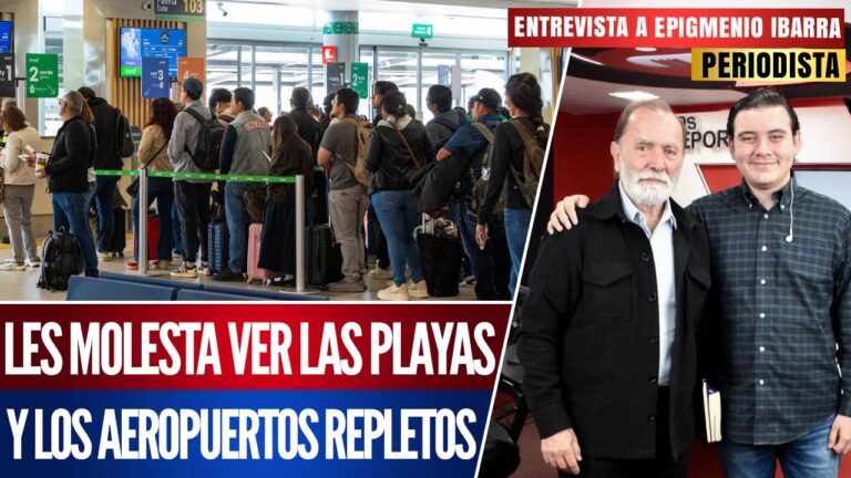 Entrevista | Andan rabiosos por el AIFA repleto durante estás vacaciones: Epigmenio Ibarra