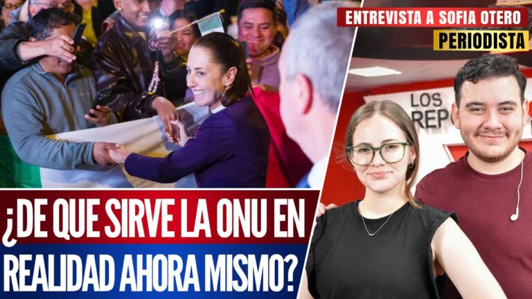 Entrevista | La ONU es inútil; México en España con Sheinbaum esta bien representado: Sofía Otero