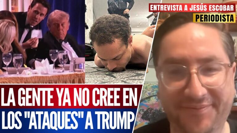Entrevista | Creer que Trump tuvo un atentado es un error; crisis en su aprobación: Jesús Escobar