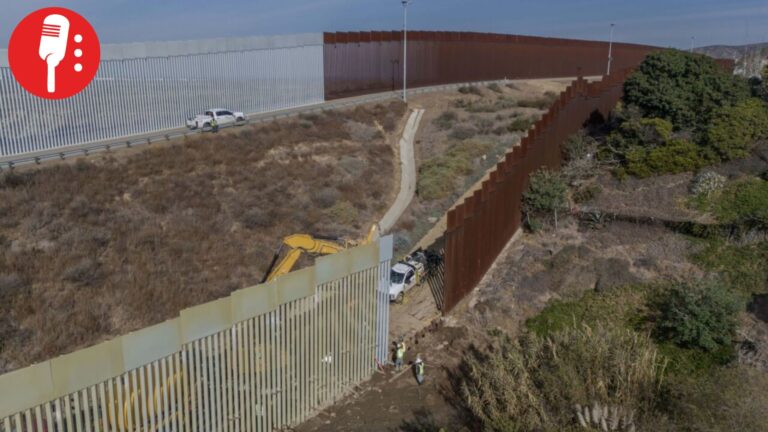 Explosivos por construcción de muro fronterizo dañan sitio indígena en Baja California