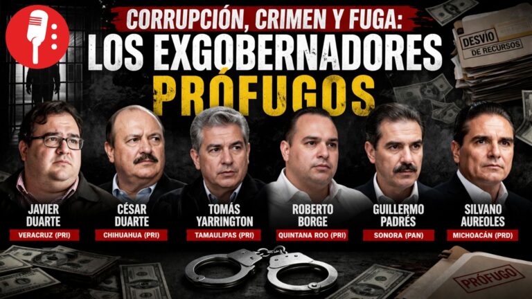 Exgobernadores prófugos: Duarte, Yarrington, Borge y el caso Aureoles