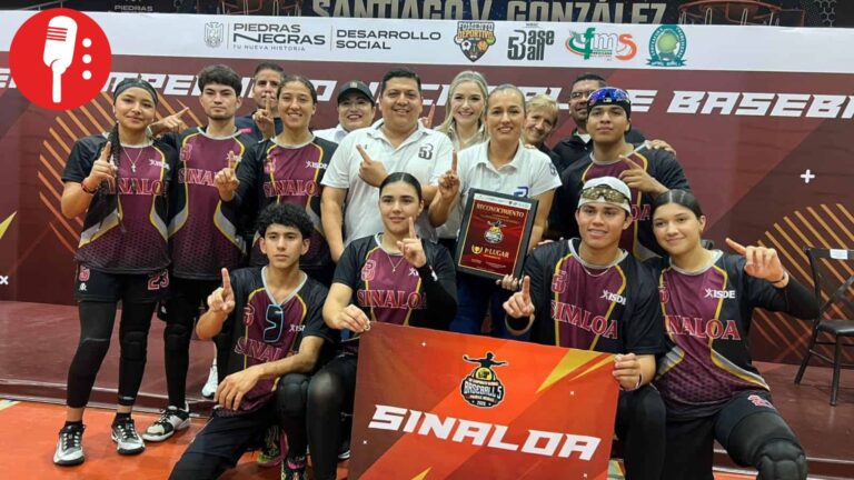 Sinaloa se corona campeón nacional de Béisbol 5 en Piedras Negras
