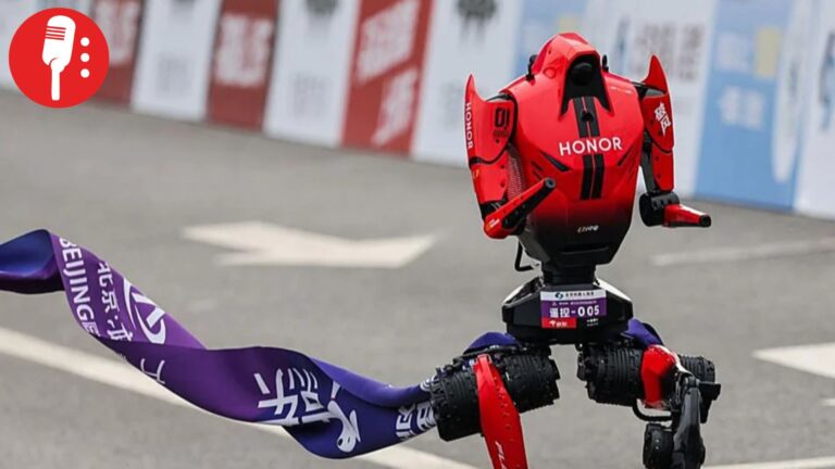 Carrera del futuro: robot rompe récord humano en maratón en Pekín