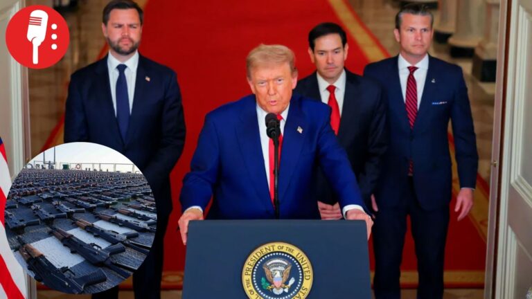 Trump admite envío de armas a manifestantes iraníes a través de kurdos