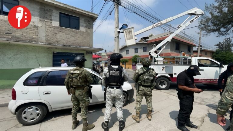 Retiran cámaras irregulares en Ecatepec
