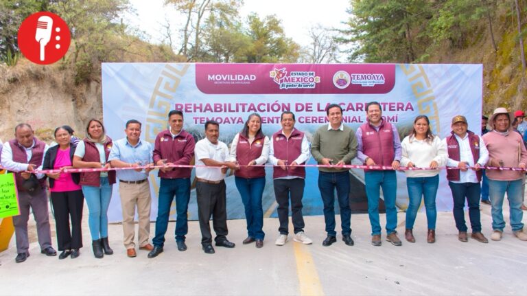Reabren camino vital para comunidades del Estado de México