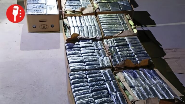 Aseguran dos toneladas de cocaína en Sonora