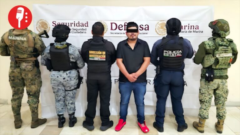 Detenido presunto miembro del CJNG en Puebla
