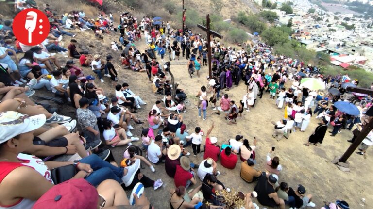 Seguridad en Viacrucis de Gustavo A. Madero