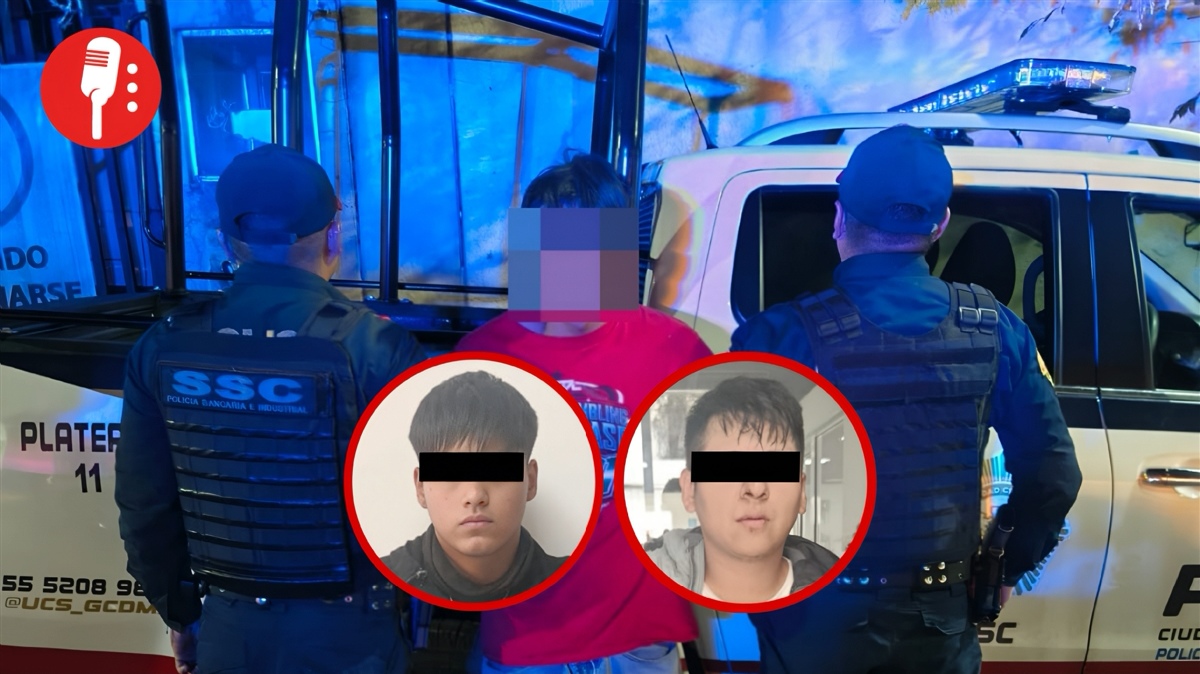 Frustran robos en Álvaro Obregón y detienen a tres sospechosos