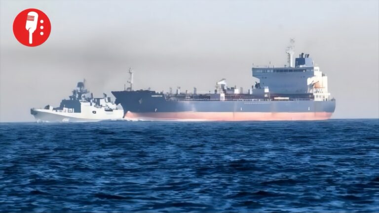 Rusia escolta petroleros en el Canal de la Mancha