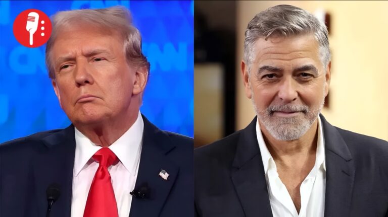 Clooney critica a Trump por amenazas a Irán