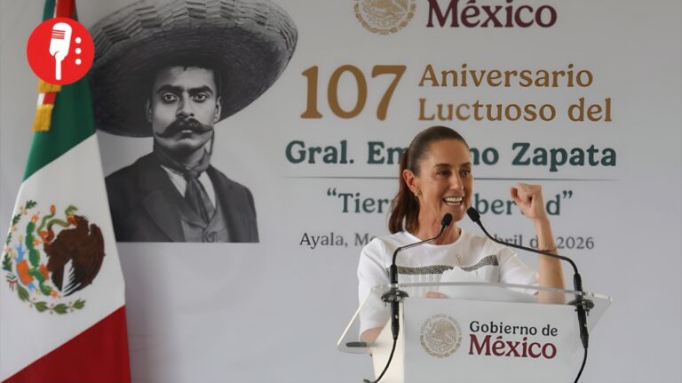 Sheinbaum reafirma apoyo al campo en homenaje a Zapata