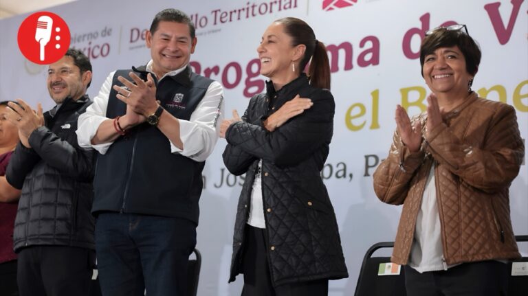 Sheinbaum dialoga con opositores a planta recicladora en Puebla