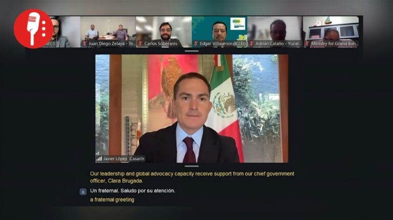 Javier López Casarín se une al comité de ICLEI