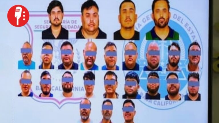 Gran operación en Baja California: Detienen a 28 miembros de Los Rusos