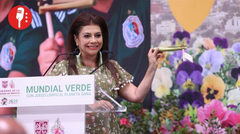 CDMX se pone verde para el Mundial: así Brugada propone jugarle al cambio climático