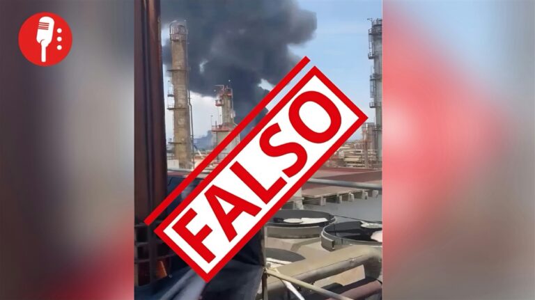Pemex aclara sobre supuesto incendio en la refinería de Tula