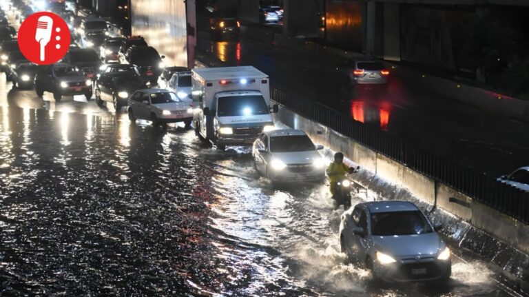 Alerta naranja por fuertes lluvias en la CDMX