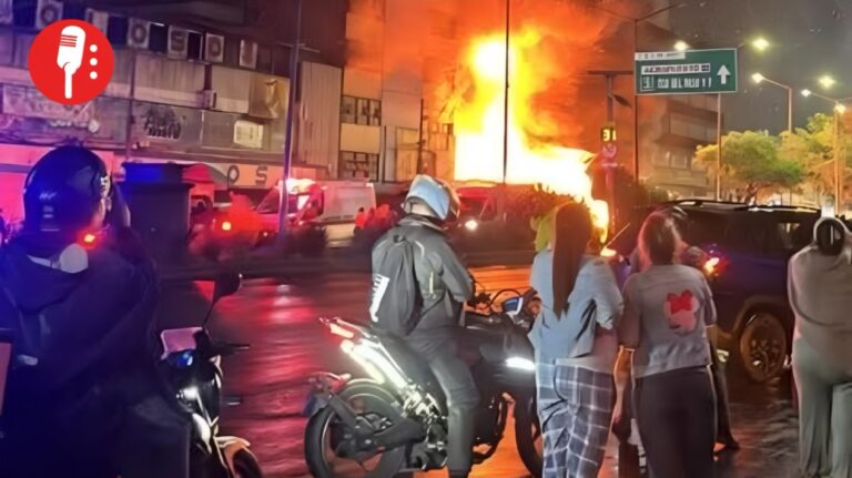Incendio devastador en el Mercado de Sonora
