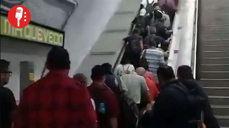 Escalera eléctrica del Metro provoca heridos en Miguel Ángel de Quevedo