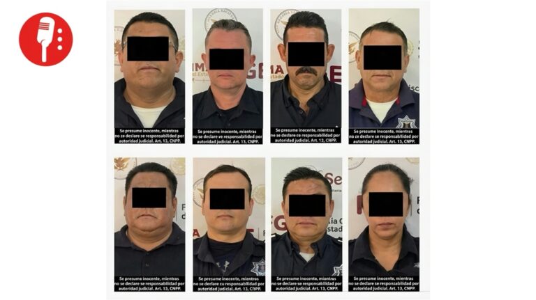 Ocho policías de Manzanillo arrestados por operar para el CJNG
