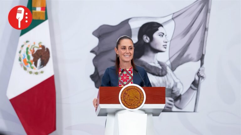 Sheinbaum llama a la austeridad a Samuel García y Mariana Rodríguez