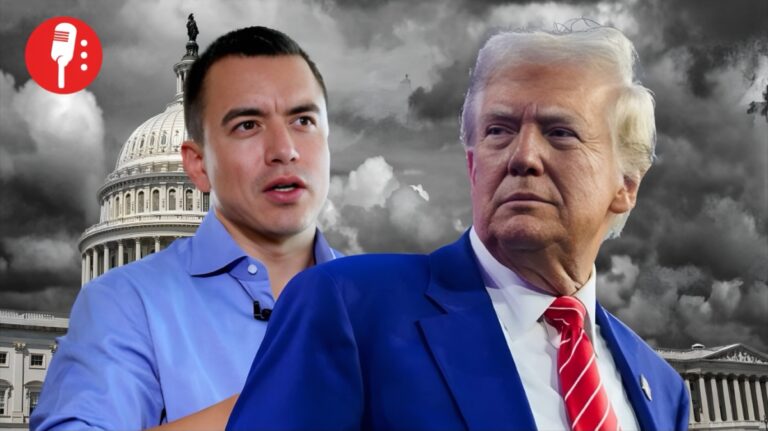 Trump y su respaldo a Noboa en medio del escándalo de droga