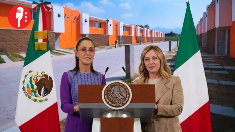 Meloni aplica en Italia el modelo de vivienda de Sheinbaum