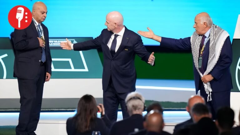 Tensión en la FIFA: enfrentamiento entre dirigentes palestinos e israelíes