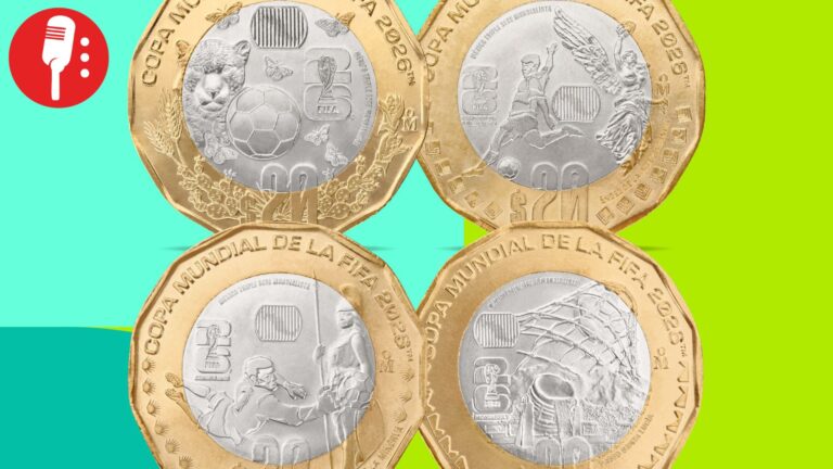 Banco de México pone en circulación monedas conmemorativas por la Copa Mundial 2026