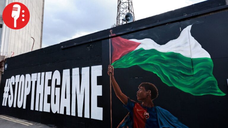 Pedro Sánchez respalda a Lamine Yamal por ondear bandera palestina en celebración del Barcelona