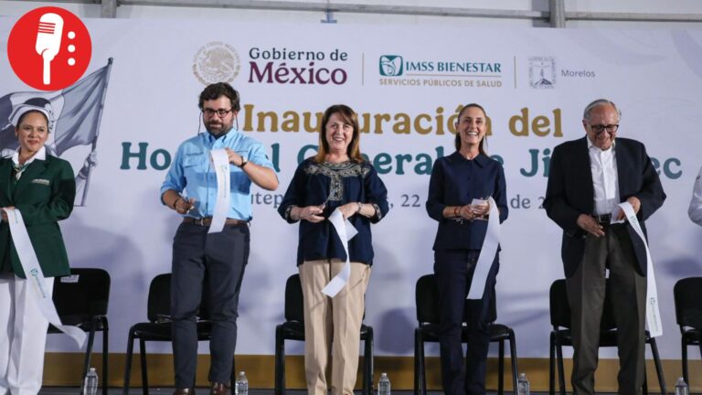 Inauguración de Hospital General de Jiutepec IMSS-Bienestar