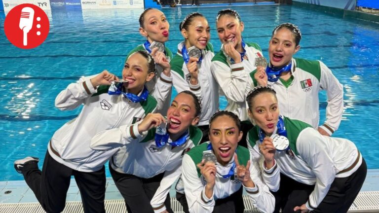 México conquista plata en natación artística en Copa del Mundo de Pontevedra