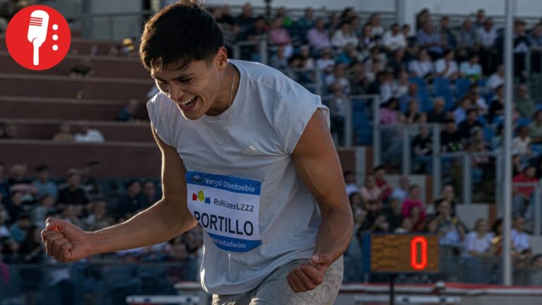Erick Portillo se corona campeón de salto de altura en Polonia